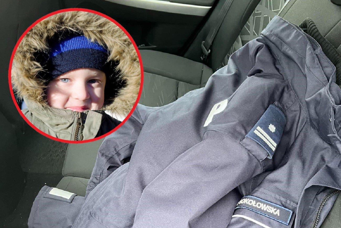 kurtka w samochodzie