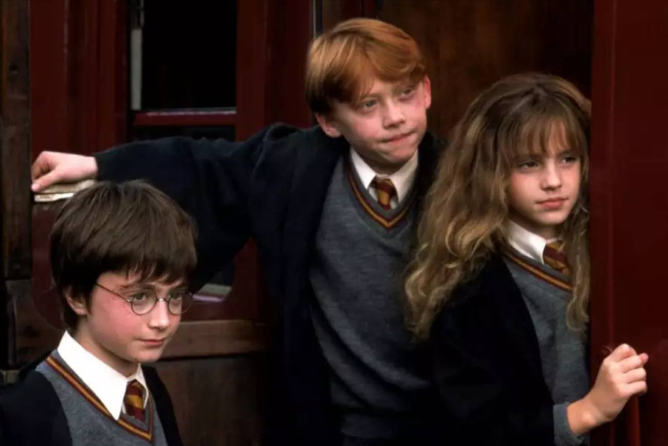 Kadr z filmu "Harry Potter i Kamień Filozoficzny"