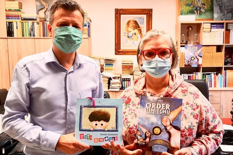 Dorota Zawadzka i Marek Michalak prezentują swoje książki