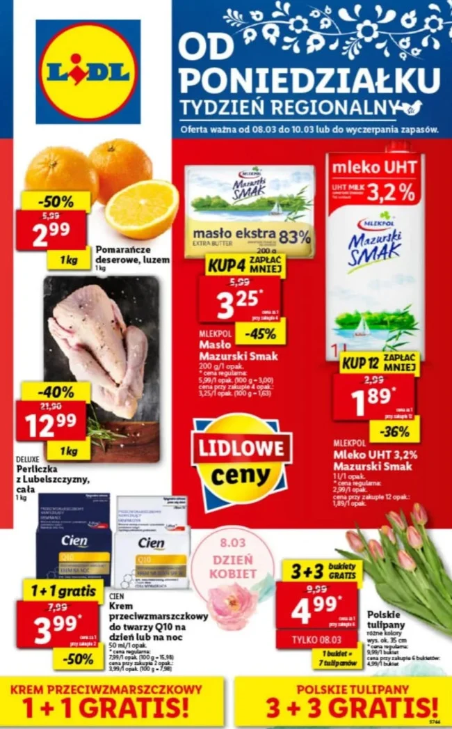 Promocje w Lidlu na dzień kobiet 2021