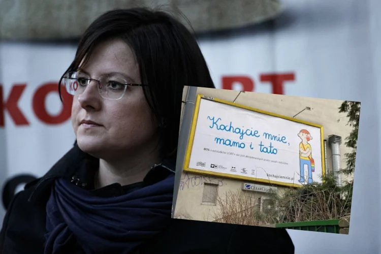 Wypowiedź Kai Godek na temat billboardów "kochajcie mnie, mamo i tato"