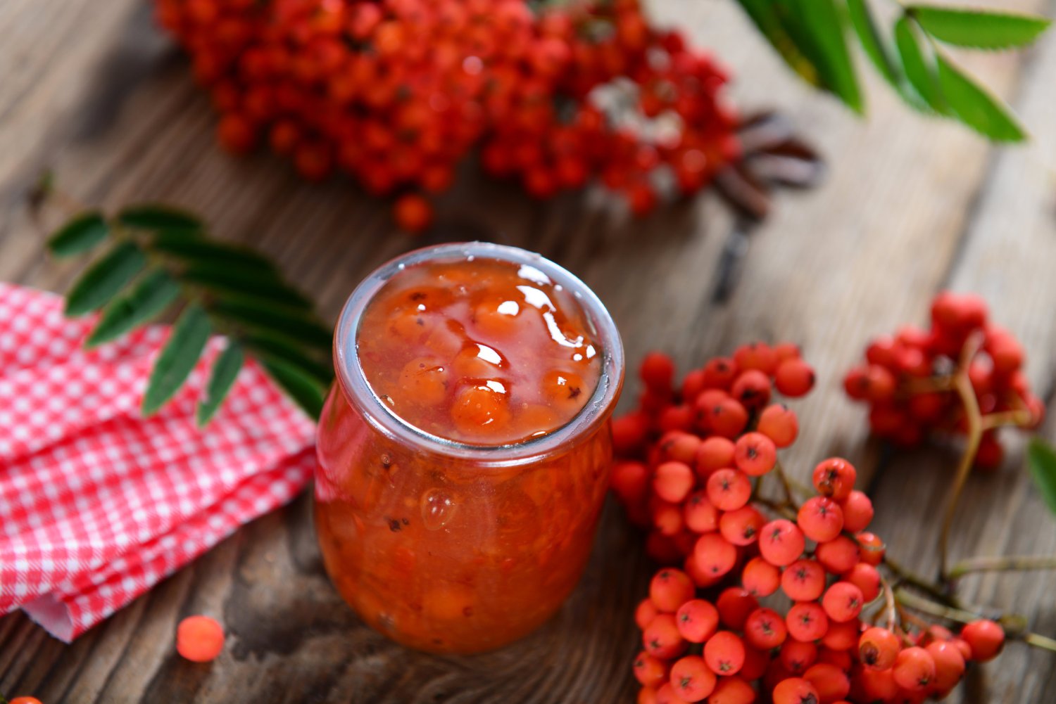 konfitura dżem jarzębina