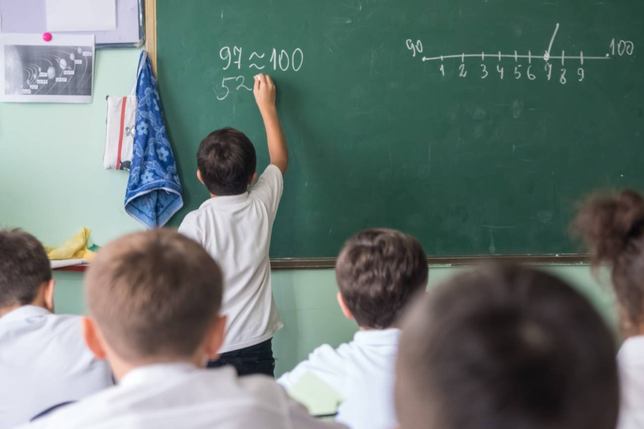 Uczniowie na lekcji. Uczniowie na lekcji.