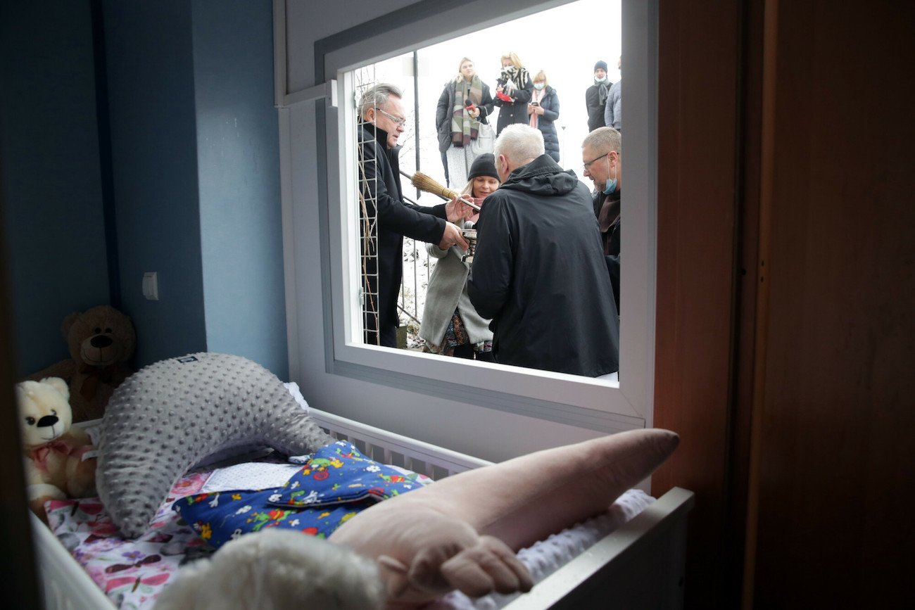 okno życia przy hospicjum im. Małego Księcia w Lublinie