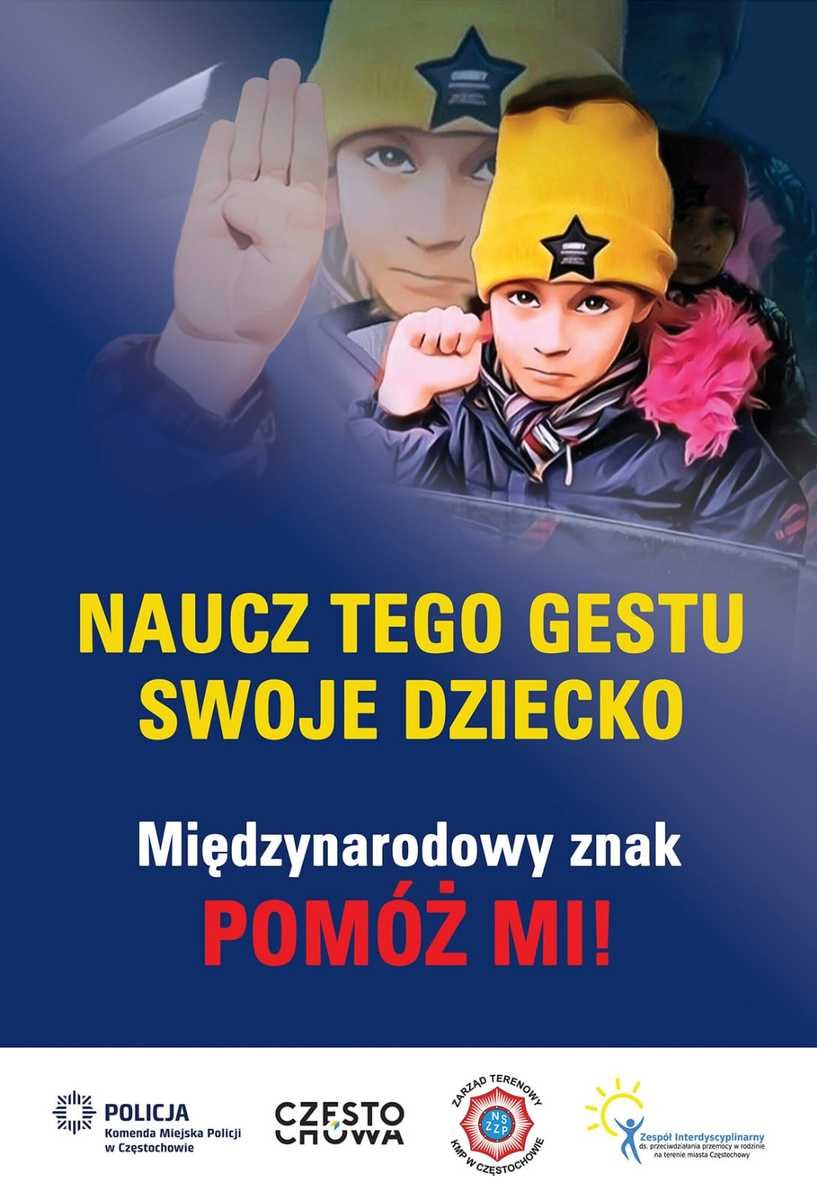 Międzynarodowy znak "Pomóż mi"