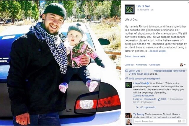Fot. Screen z Facebooka /[url=https://www.facebook.com/lifeofdad/?fref=photo] Life od Dad[/url]