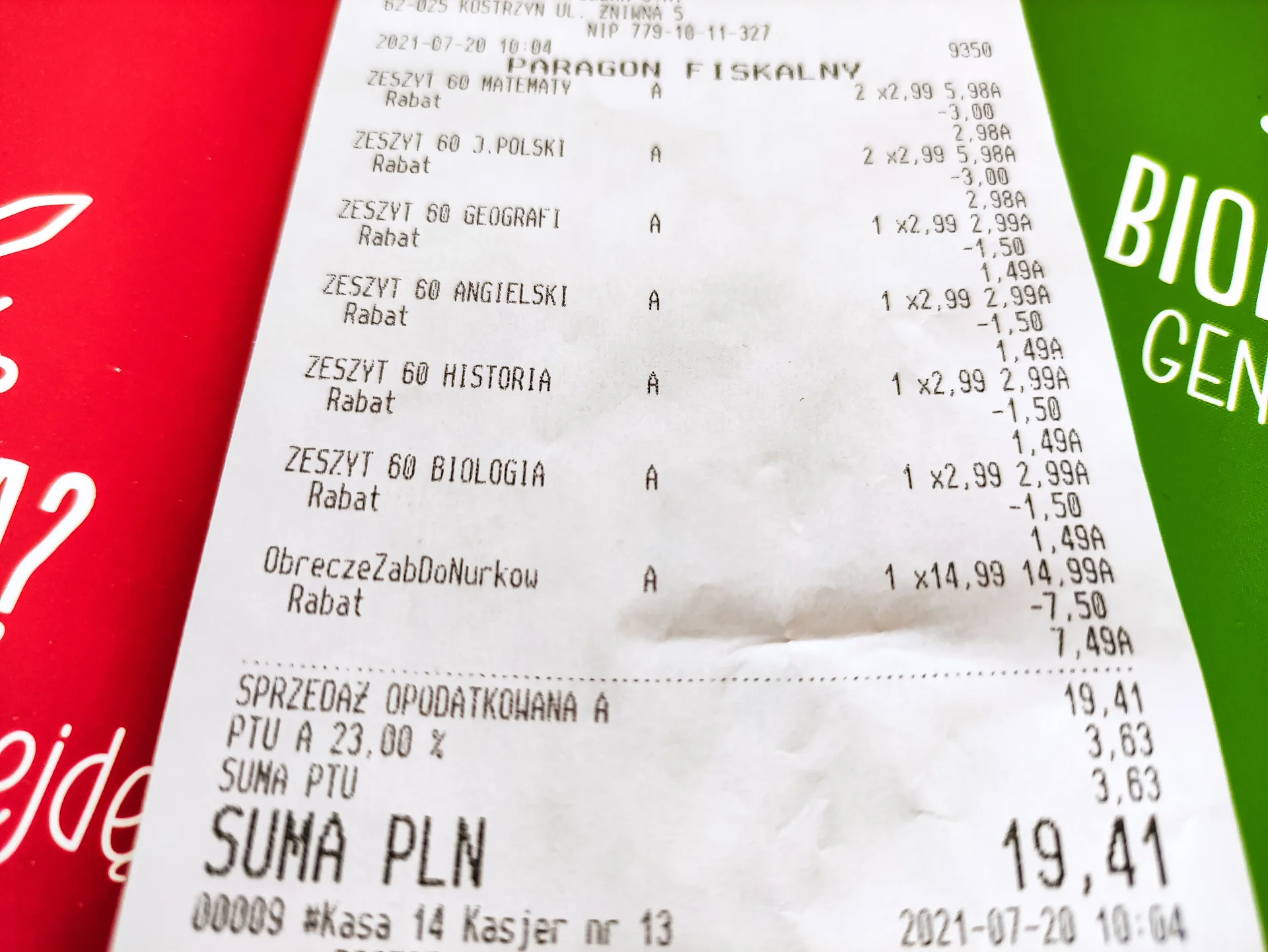 Zeszyty za pół ceny!