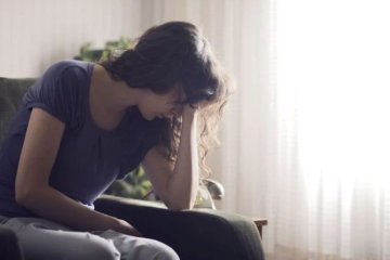 zmęczona mama