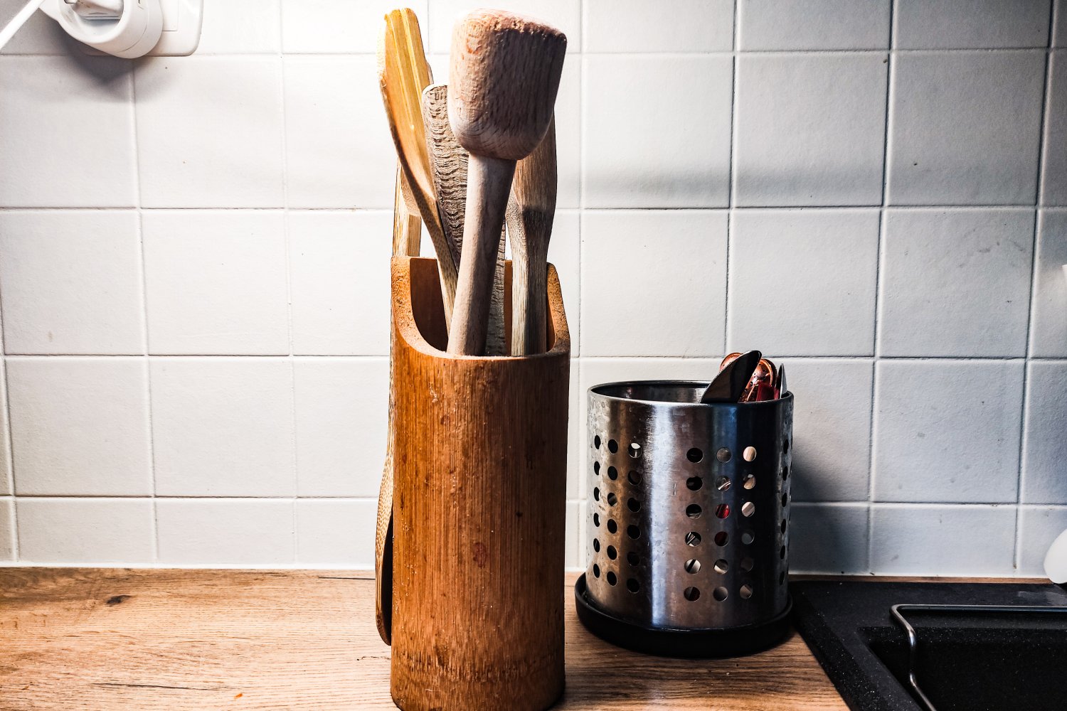 Drewniane przybory kuchenne