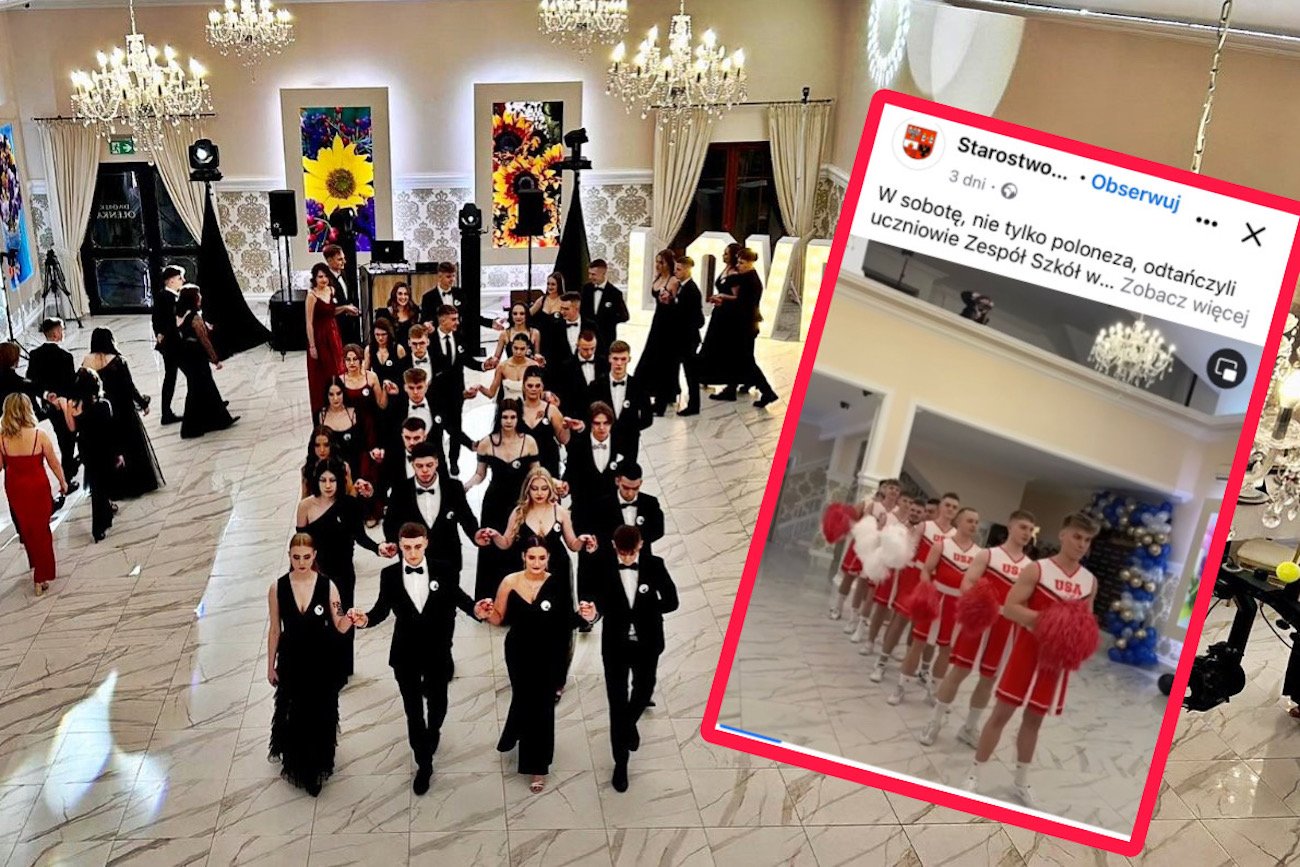 Studniówka uczniów Zespołu Szkół w Raciążu