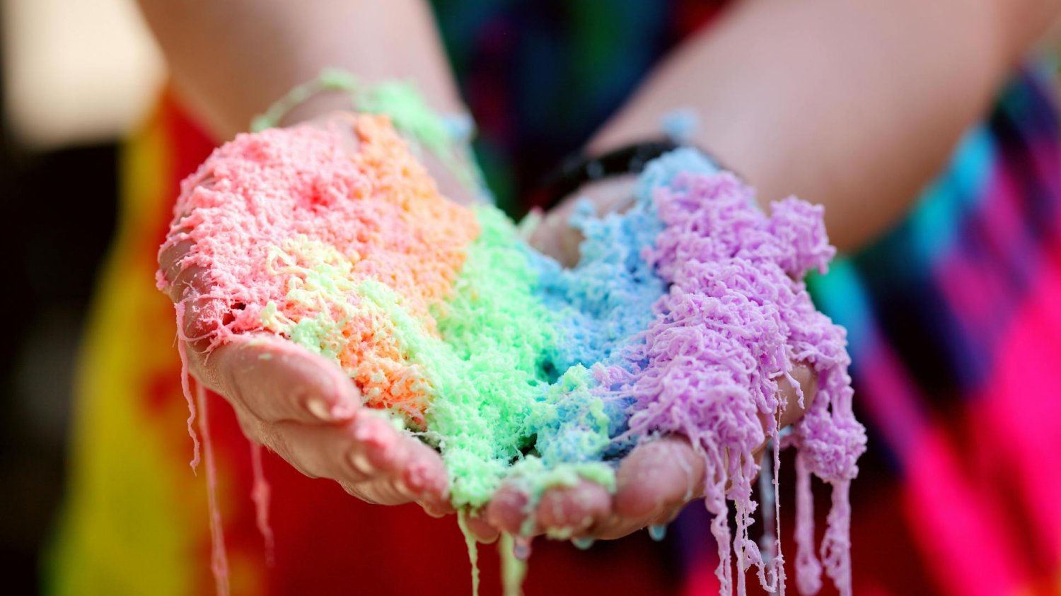 kolorowy slime kolorowy slime