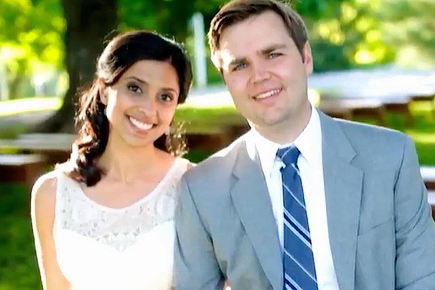 J.D. Vance i jego żona Usha Vance