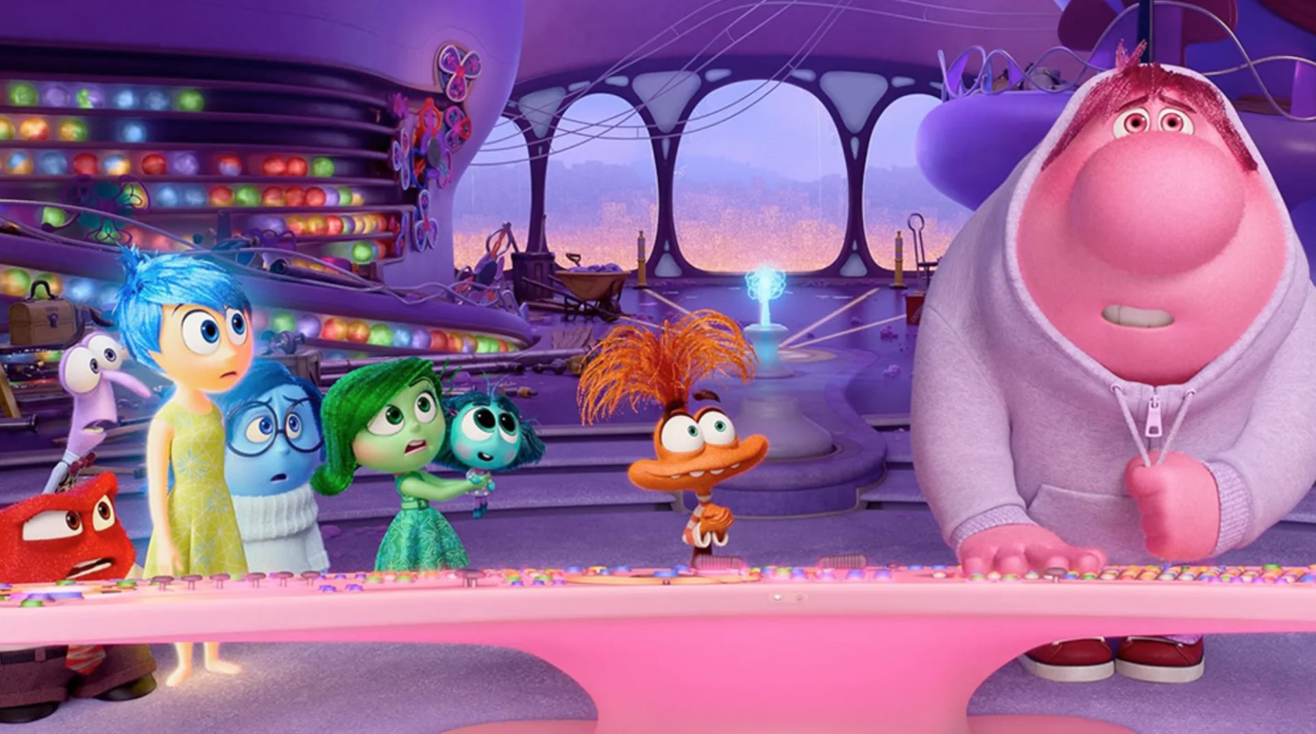"W głowie się nie mieści" (2015), reż. Pete Docter i Ronnie del Carmen