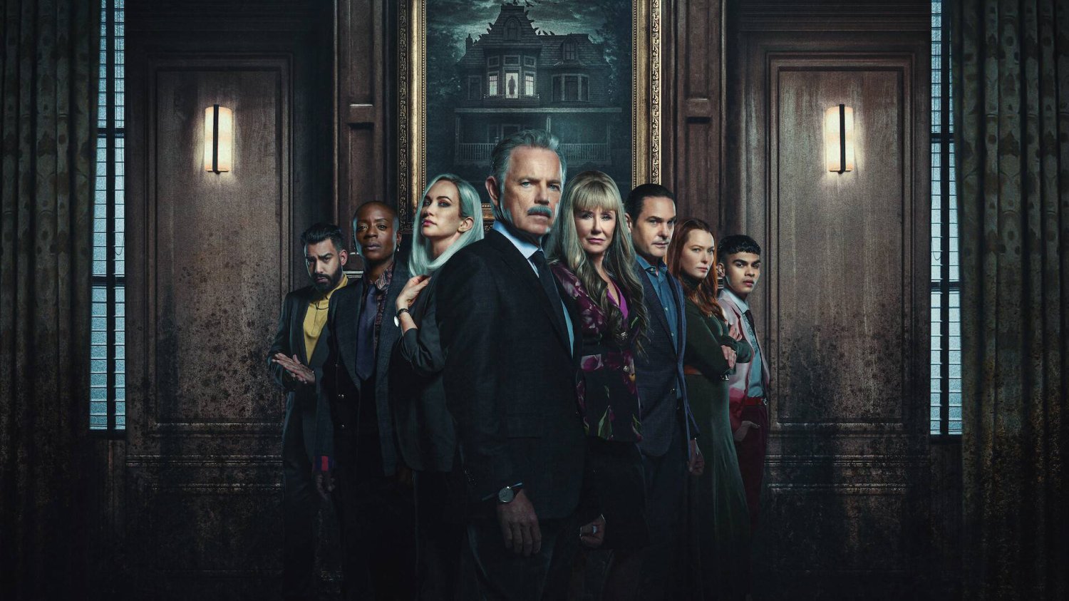 plakat serialu Netflix "Upadek domu Usherów"