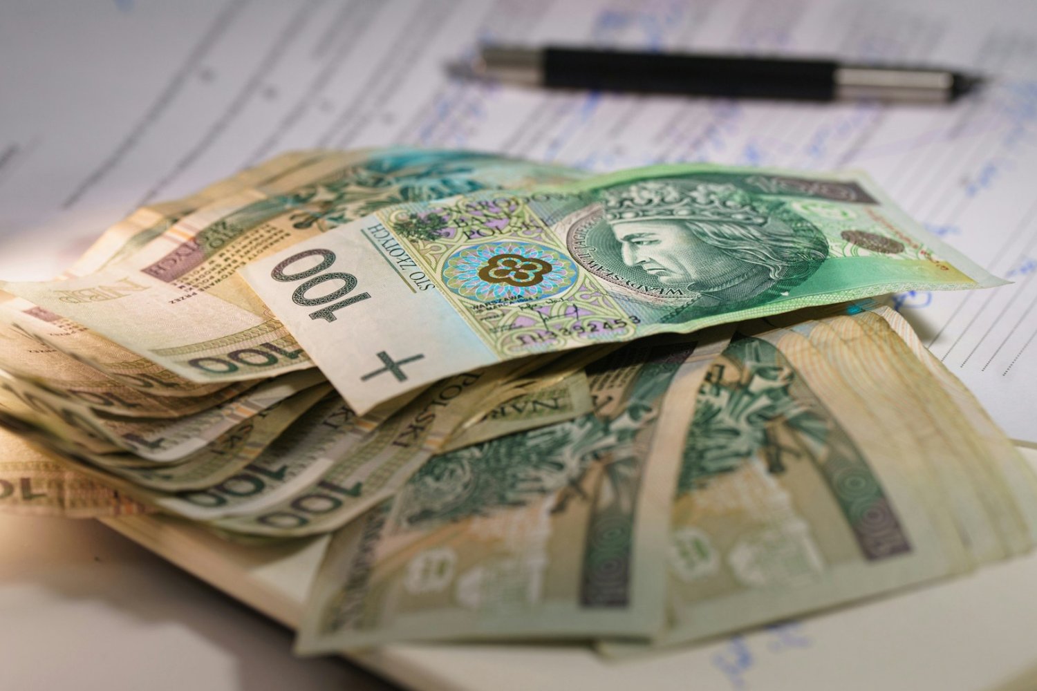 polskie banknoty