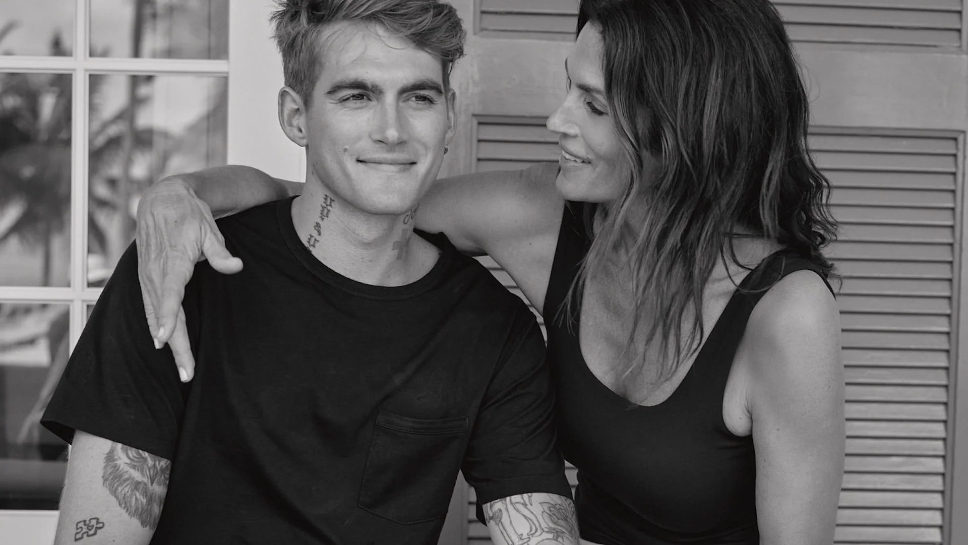 Presley Gerber i Cindy Crawford