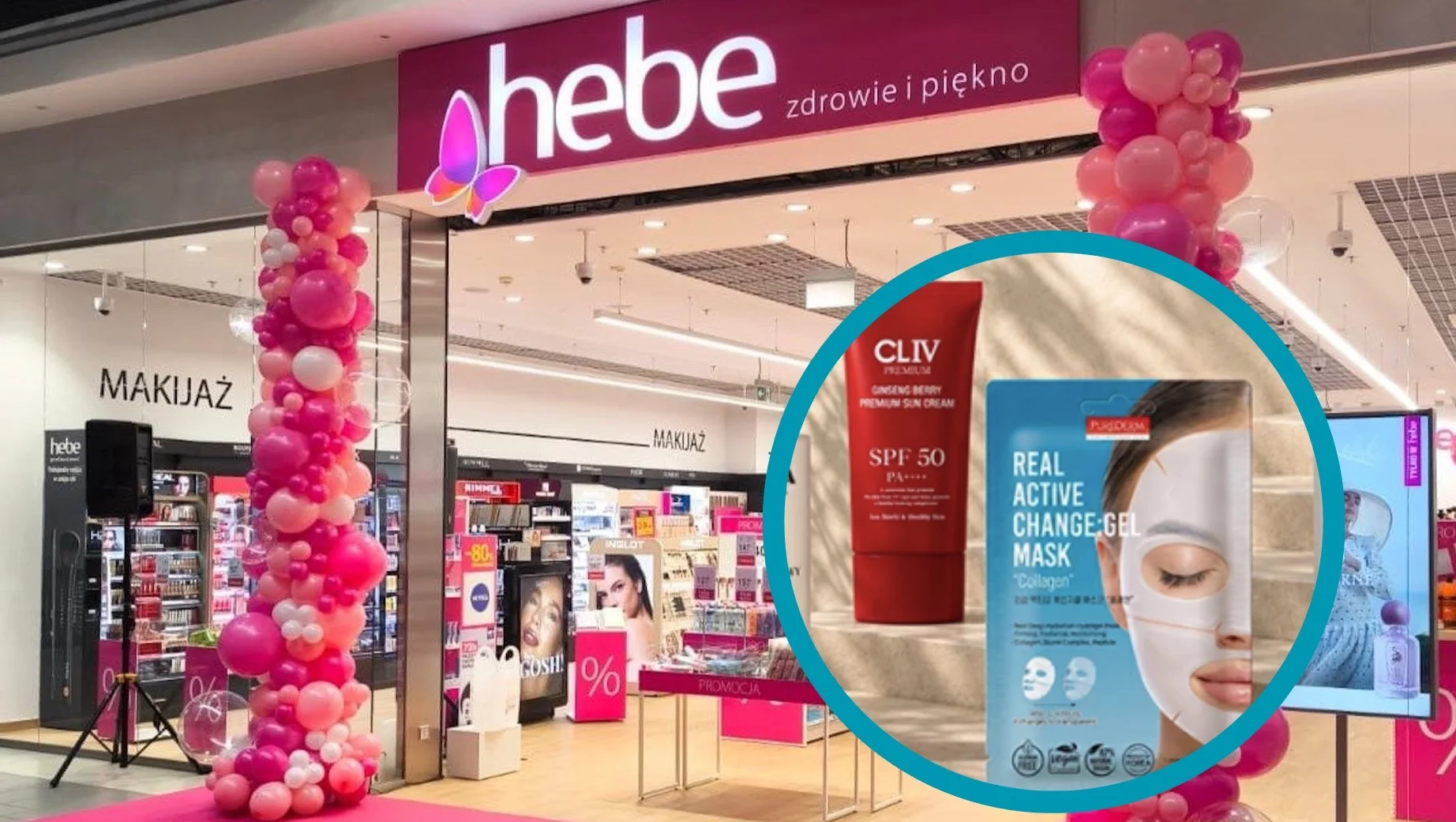 Mega promocja - 80 proc. w Hebe. Można przebierać w markowych produktach promocja w hebe