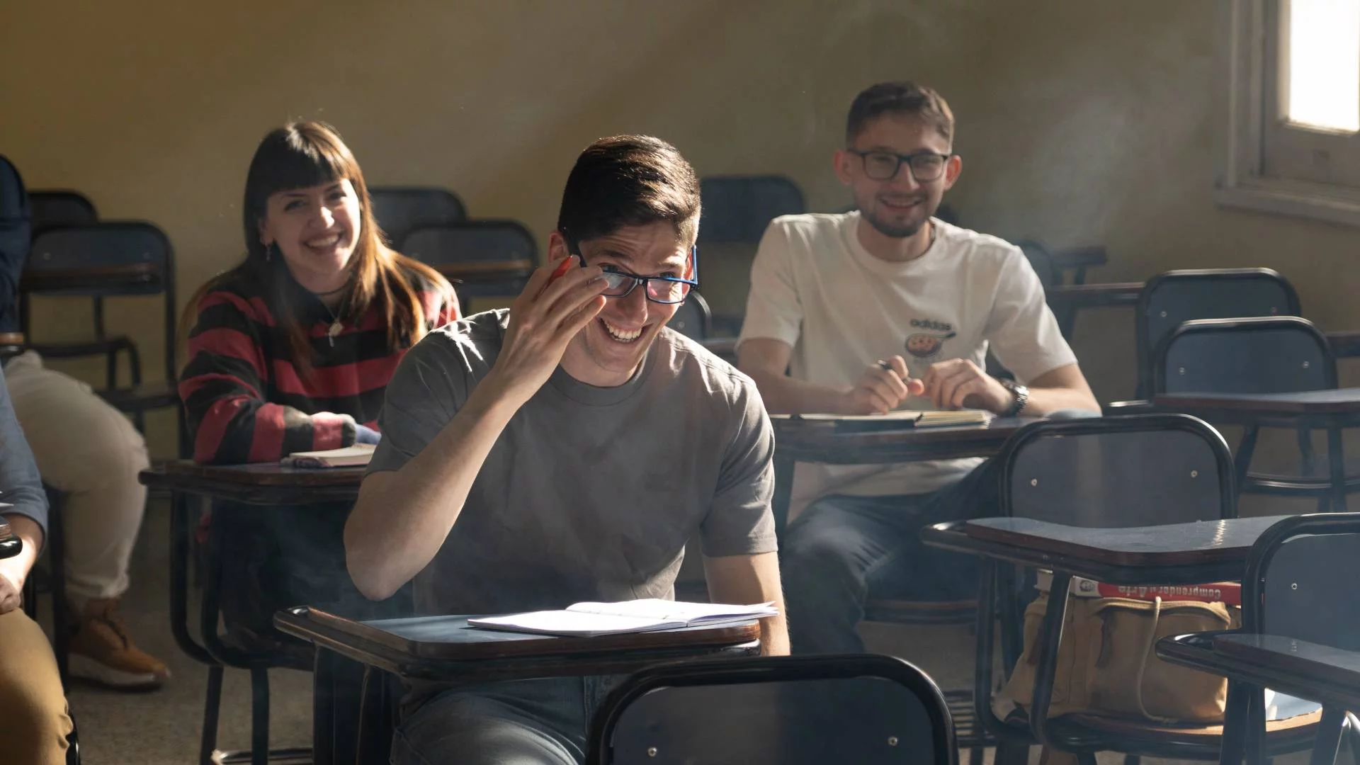 studenci na sali wykładowej studenci na sali wykładowej